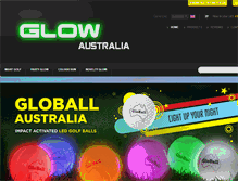 Tablet Screenshot of glowaustralia.com